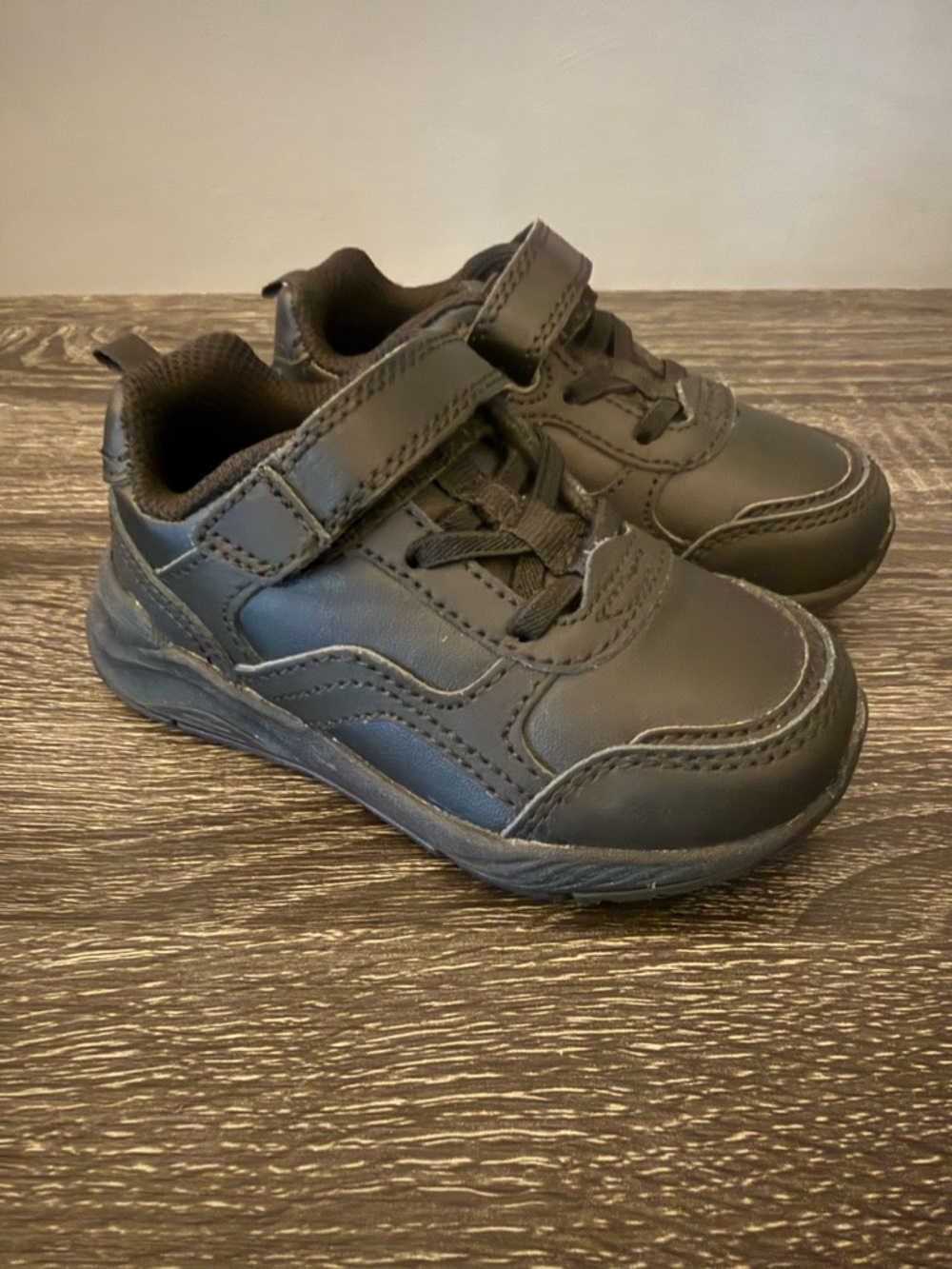 Stride Rite Black Sneakers